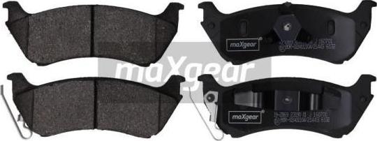 Maxgear 19-2869 - Kit pastiglie freno, Freno a disco autozon.pro