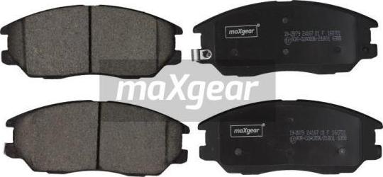 Maxgear 19-2879 - Kit pastiglie freno, Freno a disco autozon.pro