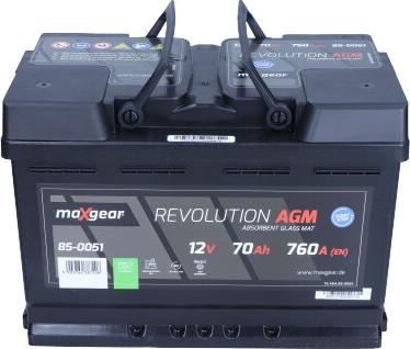 Maxgear 85-0051 - Batteria avviamento autozon.pro