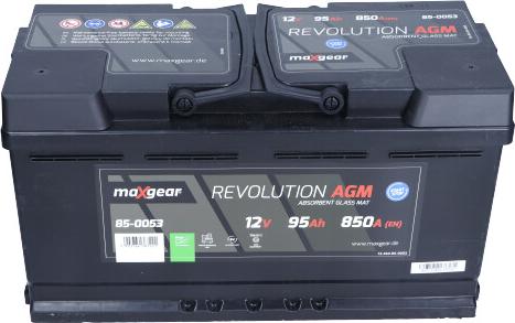 Maxgear 85-0053 - Batteria avviamento autozon.pro