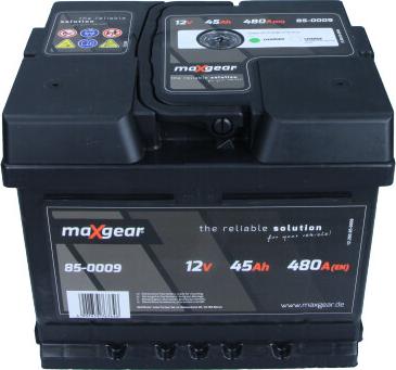 Maxgear 85-0009 - Batteria avviamento autozon.pro