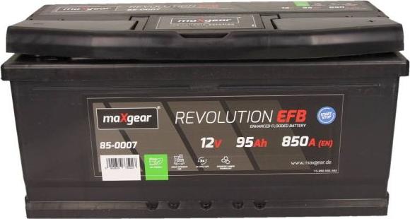 Maxgear 85-0007 - Batteria avviamento autozon.pro