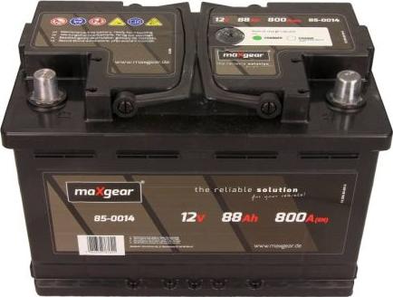 Maxgear 85-0014 - Batteria avviamento autozon.pro