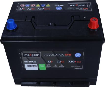 Maxgear 85-0026 - Batteria avviamento autozon.pro