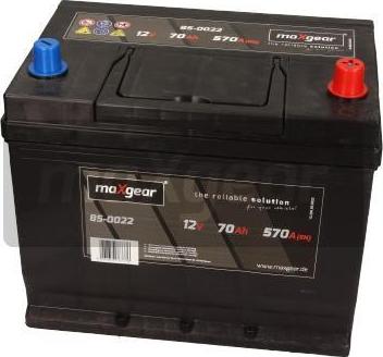 Maxgear 85-0022 - Batteria avviamento autozon.pro