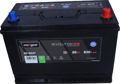 Maxgear 85-0027 - Batteria avviamento autozon.pro