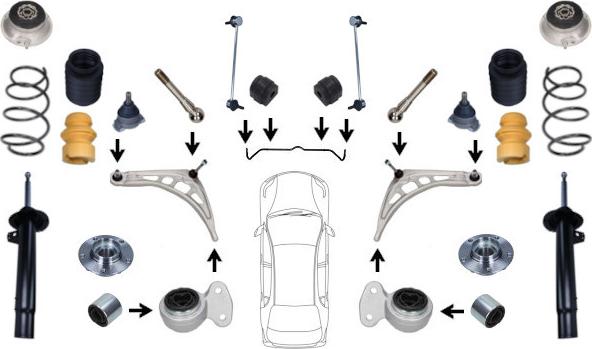 Maxgear MAX46 - Sospensione ruota autozon.pro