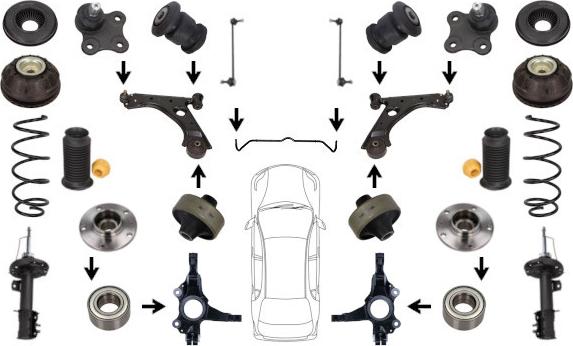 Maxgear MAX06 - Sospensione ruota autozon.pro