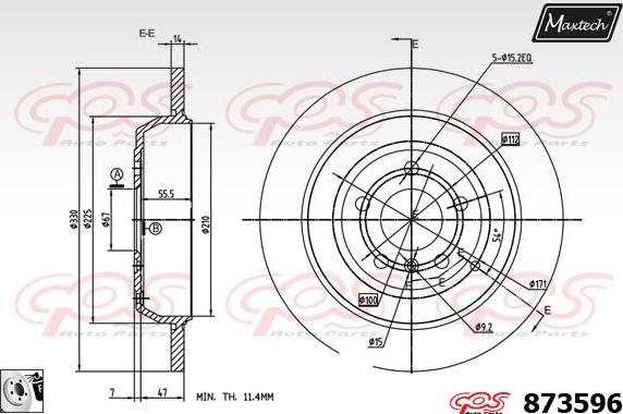 Maxtech 5266210 - Fuso a snodo, Sospensione ruota autozon.pro