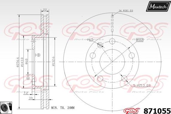 Maxtech 5266211 - Fuso a snodo, Sospensione ruota autozon.pro