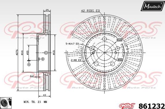 Maxtech 5231005 - Fuso a snodo, Sospensione ruota autozon.pro