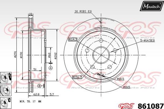 Maxtech 5227002 - Fuso a snodo, Sospensione ruota autozon.pro