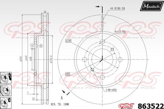 Maxtech 5271042 - Fuso a snodo, Sospensione ruota autozon.pro