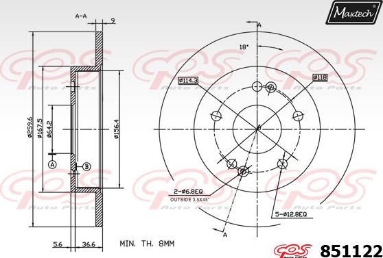 Maxtech 5271050 - Fuso a snodo, Sospensione ruota autozon.pro