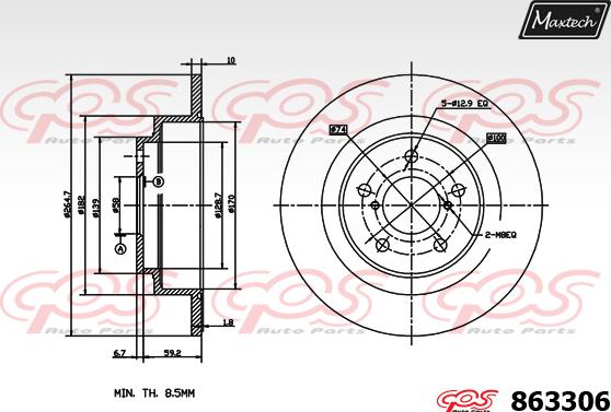 Maxtech 5271016 - Fuso a snodo, Sospensione ruota autozon.pro