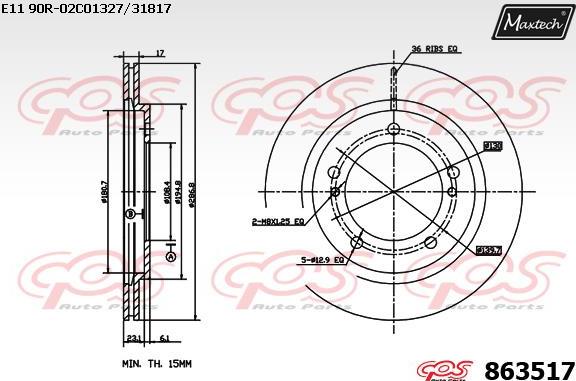 Maxtech 5271026 - Fuso a snodo, Sospensione ruota autozon.pro