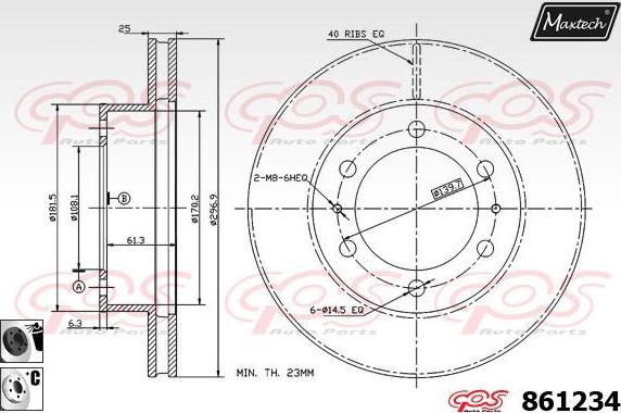 Maxtech 851106 - Discofreno autozon.pro