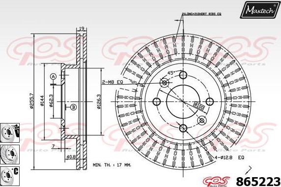 Maxtech 873585 - Discofreno autozon.pro