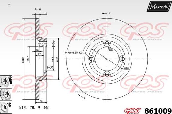 Maxtech 865002 - Discofreno autozon.pro