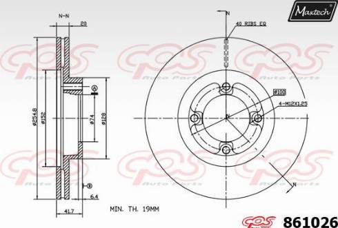 Maxtech 861026.0000 - Discofreno autozon.pro