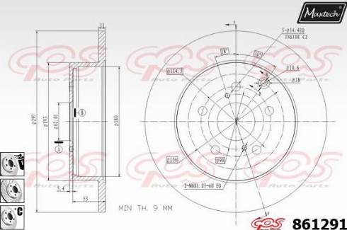 Maxtech 861291.6880 - Discofreno autozon.pro