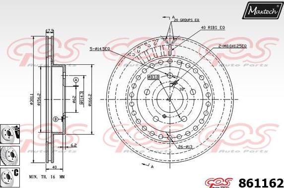 Maxtech 873053 - Discofreno autozon.pro