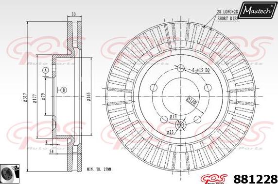 Maxtech 863315 - Discofreno autozon.pro