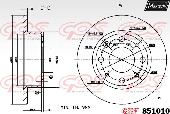 Maxtech 863310 - Discofreno autozon.pro