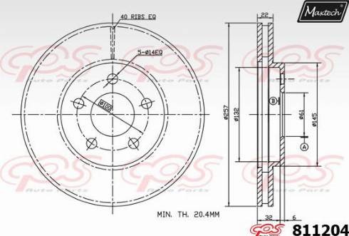 Maxtech 811204.0000 - Discofreno autozon.pro