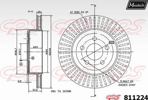 Maxtech 811224.0000 - Discofreno autozon.pro