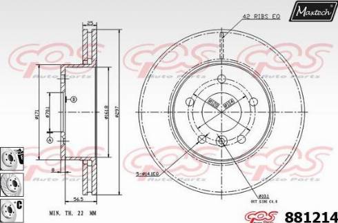 Maxtech 881214.6880 - Discofreno autozon.pro