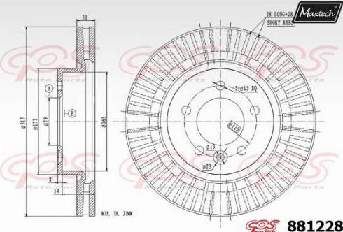 Maxtech 881228.0000 - Discofreno autozon.pro