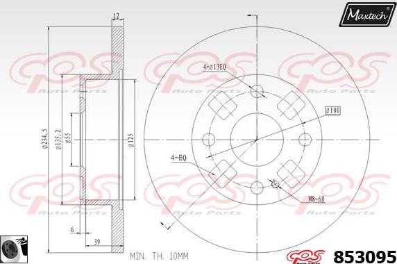 Maxtech 821187 - Discofreno autozon.pro