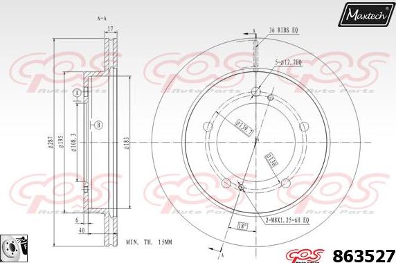 Maxtech 827044 - Discofreno autozon.pro