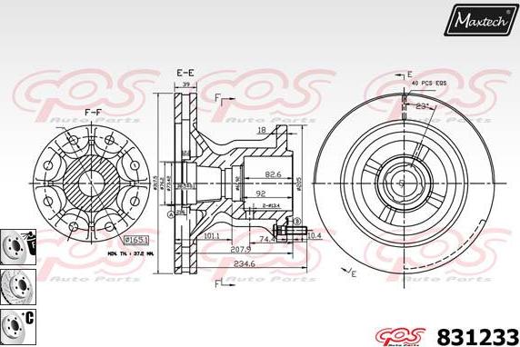 Maxtech 881214 - Discofreno autozon.pro