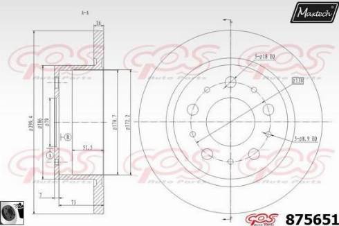 Maxtech 875651.0060 - Discofreno autozon.pro