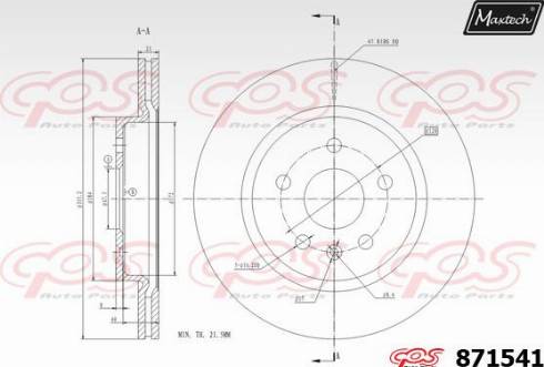 Maxtech 871541.0000 - Discofreno autozon.pro