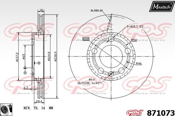 Maxtech 871059 - Discofreno autozon.pro