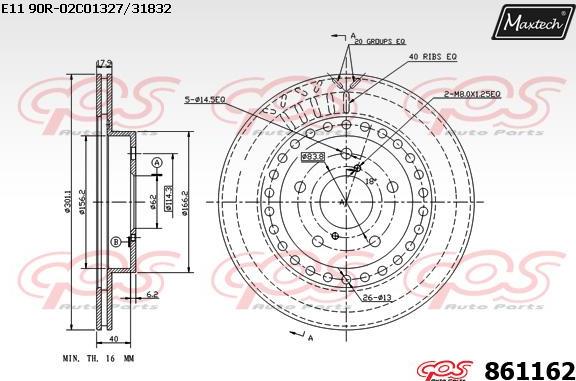 Maxtech 871089 - Discofreno autozon.pro