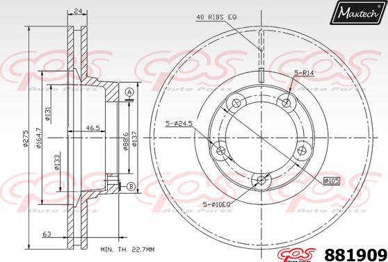 Maxtech 871144 - Discofreno autozon.pro