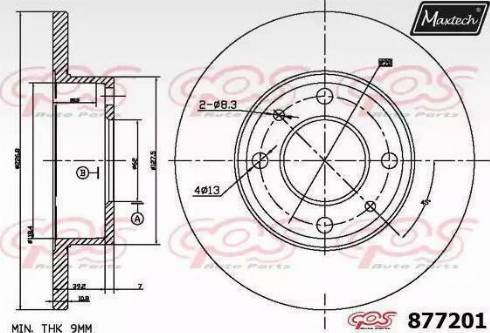 Maxtech 877201.0000 - Discofreno autozon.pro