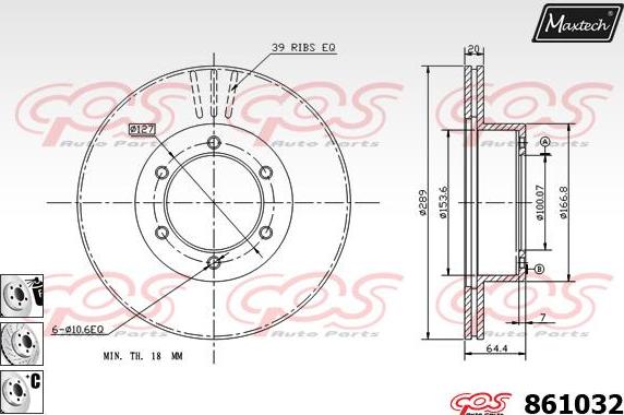 Maxtech 70200497 - Kit riparazione, Pinza freno autozon.pro