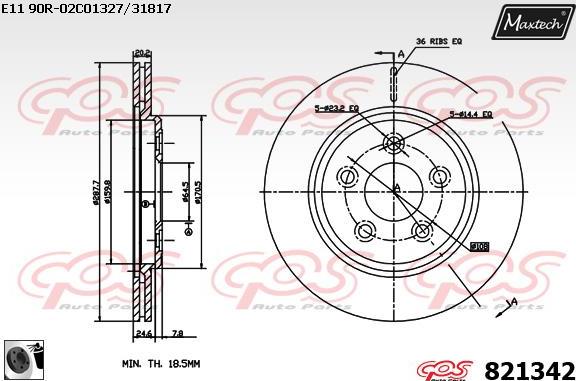 Maxtech 70200479 - Kit riparazione, Pinza freno autozon.pro