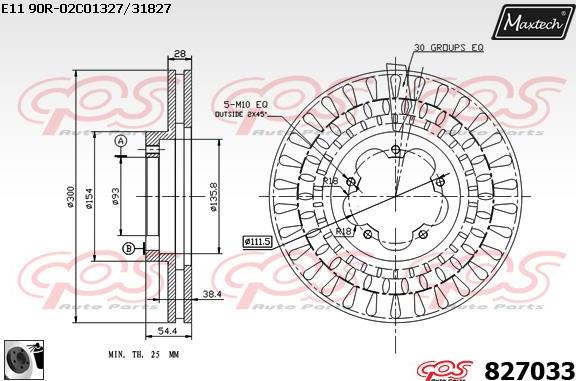 Maxtech 70200581 - Kit riparazione, Pinza freno autozon.pro