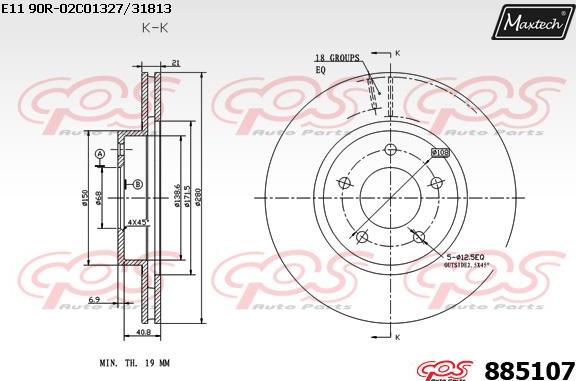 Maxtech 70200575 - Kit riparazione, Pinza freno autozon.pro