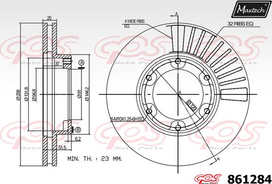 Maxtech 70200107 - Kit riparazione, Pinza freno autozon.pro