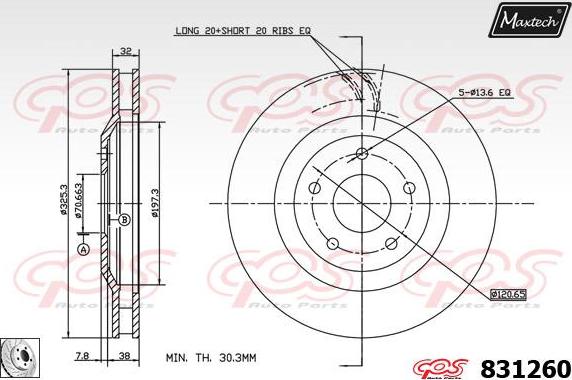 Maxtech 70200876 - Kit riparazione, Pinza freno autozon.pro