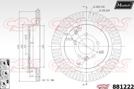 Maxtech 873552 - Discofreno autozon.pro