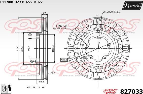 Maxtech 71810002 - Perno di guida, Pinza freno autozon.pro