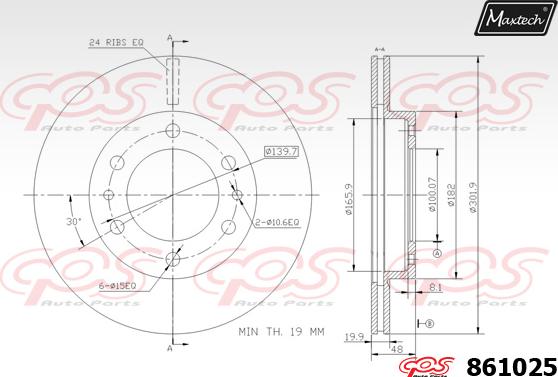 Maxtech 72944020 - Pistone, Pinza freno autozon.pro